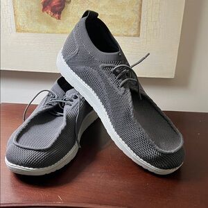 Itazero Dark Gray Wide Width Slip-on Shoes Size 12W